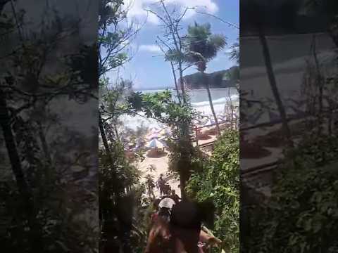 #Praia 🏖️  A famosa escadaria da Praia do Madeiro, em Pipa (Tibau do Sul - RN),