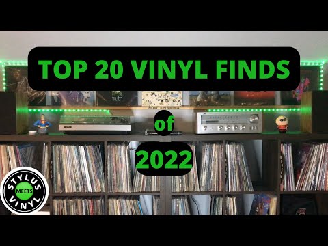 Top 20 Vinyl Finds of 2022! #vinylcommunity