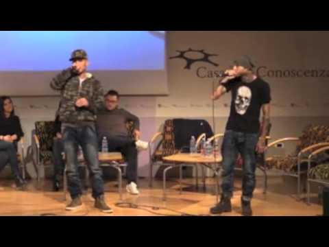 Glock18Crew - Bandog ft. Saz  - Tre regl e strad    (Live Musicalmente scorretto)