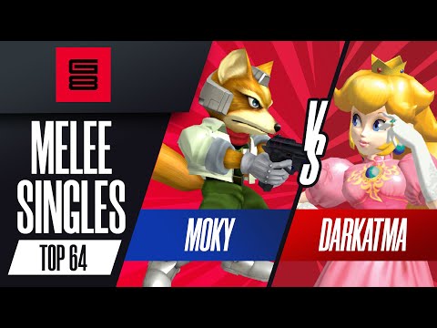 Moky vs Darkatma - Top 64 Melee Singles - G8 | Fox vs Peach