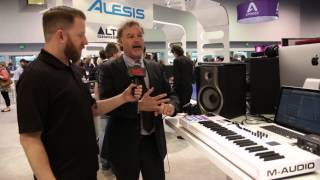 Video thumbnail for Guitar Center New from NAMM 2015 - M-Audio Code 49 MIDI Keyboard Controller by Guitar Center