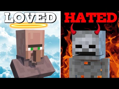 Minecraft's Most Loved VS Hated Mobs