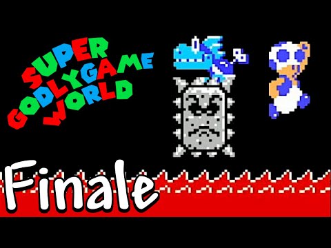 Mecha Thwomp Jumps Are Scary! - Super Mario Maker 2 - Super Godly Game World Part 8 [Finale]