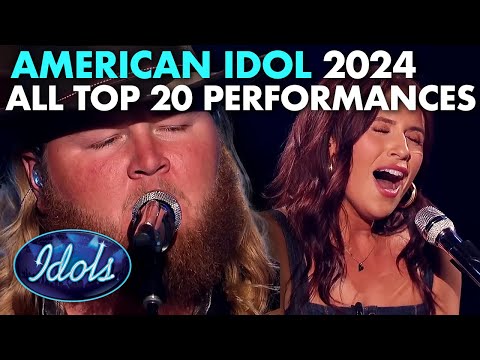 ALL  AMERICAN IDOL TOP 20 PERFORMANCES 2024 | Idols Global