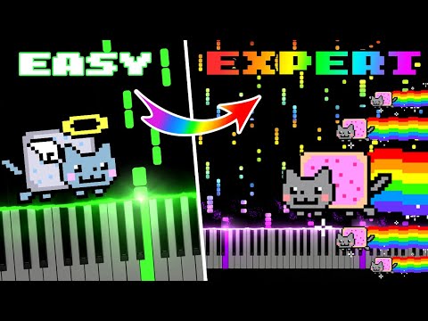 Nyan Cat Piano Performance Video