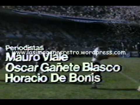 Presentación Fútbol de Primera 1988