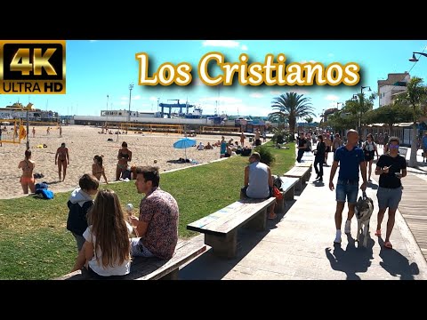 TENERIFE - LOS CRISTIANOS | Watch the Current Scene 😎  Walk through various Places in late Feb 2023
