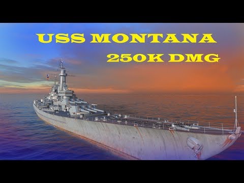 The Mighty Montana! | Every Cruisers Nightmare! | World of Warships!