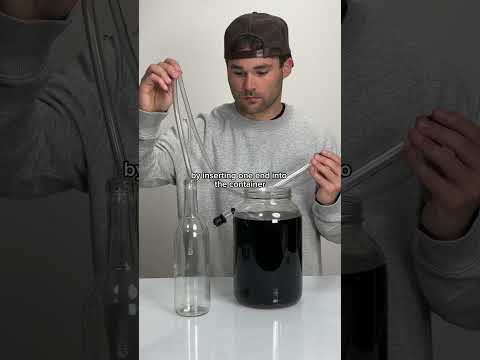 HOW TO USE A SIPHON (MEAD MAKING)
