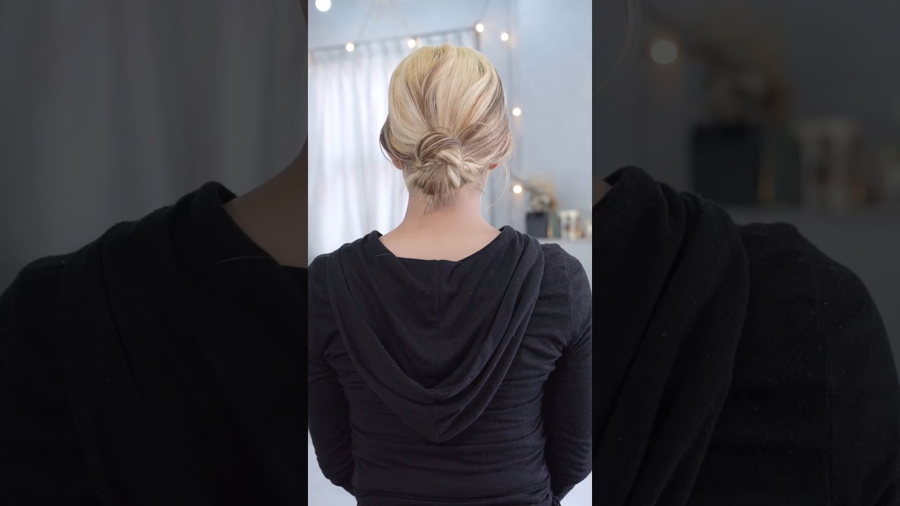 一瞬で可愛いまとめ髪✨#簡単アレンジ #セルフアレンジ #hairstyle #hair #ミディアムヘア #髪型 #まとめ髪 #大人カジュアル #大人かわいい