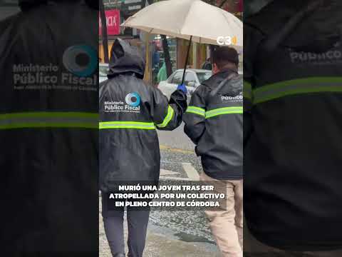 MURIÓ UNA JOVEN TRAS SER ATROPELLADA POR UN COLECTIVO EN PLENO CENTRO DE CÓRDOBA | Cadena 3