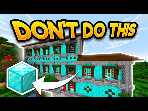 11 Things You Should NEVER BUILD in Survival Minecraft