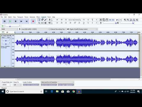 Audio-Technica AT-LP120-USB Transferring Vinyl to Digital using Audacity on a Windows 10