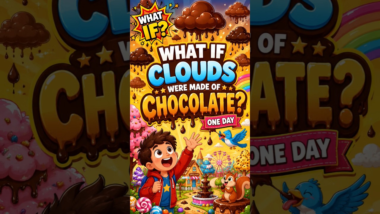 What if Clouds were made of Chocolates #what_if