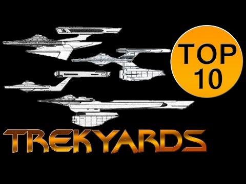 Trekyards Top 10 - Federation Fasa Ships