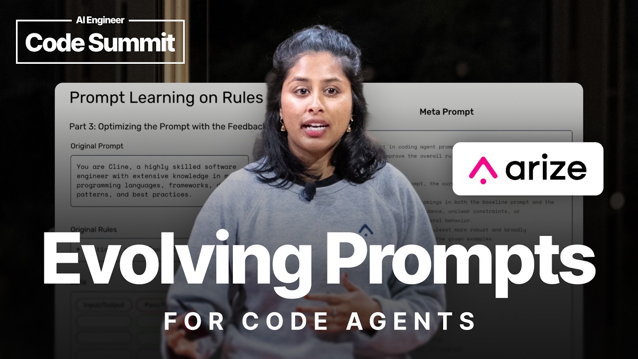 Continual System Prompt Learning for Code Agents – Aparna Dhinakaran, Arize