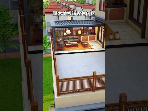 Dream Home Rooftop Garden Design 617. #home #homedecor #exteriordesign #homegarden #rooftopgarden