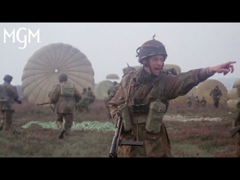 ÇOK UZAK BİR KÖPRÜ (1977) | Paraşüt Düşüşü | MGM