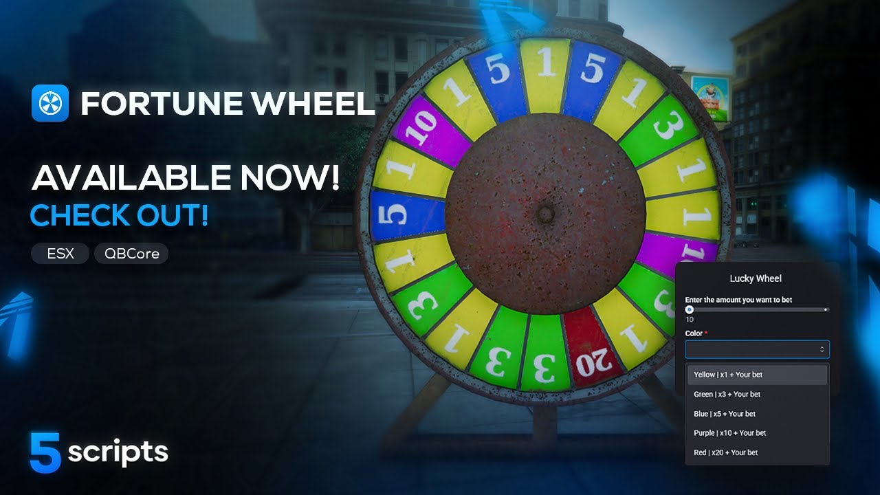 Rust Lucky Wheel [ESX/QB] thumbnail 2