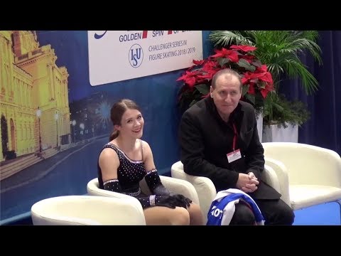 Nina LETENAYOVA (SVK) - GOLDEN SPIN 2018  LADIES - Short Program - December 7, 2018