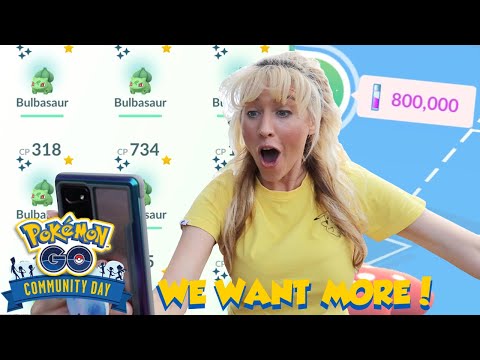 I SPENT HOW MUCH??!!!! Bulbasaur Classic Community Day - Pokémon GO