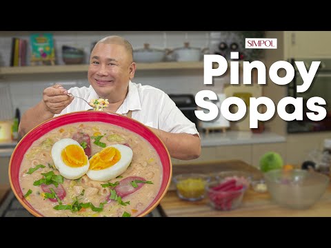 How to cook creamy Pinoy Sopas Recipe! | Chef Tatung