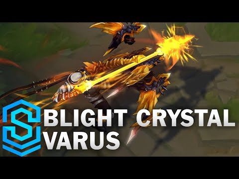 Blight Crystal Varus (2018) Skin Spotlight - League of Legends