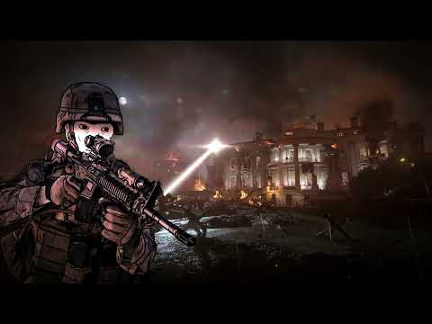 Happy Nation but it's the Second Civil War and you're fighting through Washington D.C