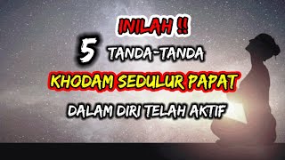 Download lagu 5 tanda-tanda ketika khodam sedulur papat dalam diri anda sudah aktif mp3