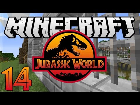 Minecraft: Jurassic World - Ep. 14 - "New Dinosaur Homes!" (Rexxit Modpack)