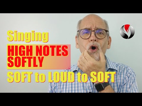 Singing High Notes Softly - How to Sing High Notes Soft to Loud to Soft