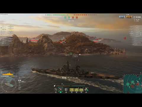 World of Warships - Gascogne - Top Tier - Well, At Least It Was A Win . . .