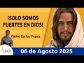 Evangelio De Hoy Miércoles 6 Agosto 2025 PadreCarlosYepes L San Lucas 9 28b 36 L Fortaleza En Dios