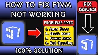 Download lagu How to Fix F1VM Not Working - 2025 mp3