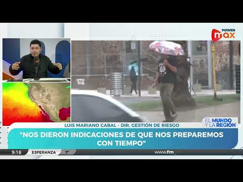 La ciudad de Santa Fe se prepara ante el fenómeno "El Niño" | Luis Cabal - Dir. Gestión de Riesgos