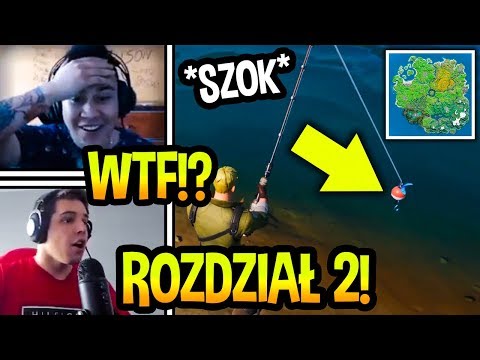 STREAMERZY REAGUJĄ NA *NOWY SEZON* "ROZDZIAŁ 2" W FORTNITE! ( SHOTY FORTNITE )