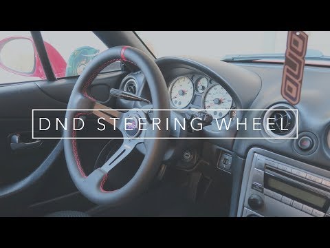 DND Steering Wheel Install | 2004 Miata NB