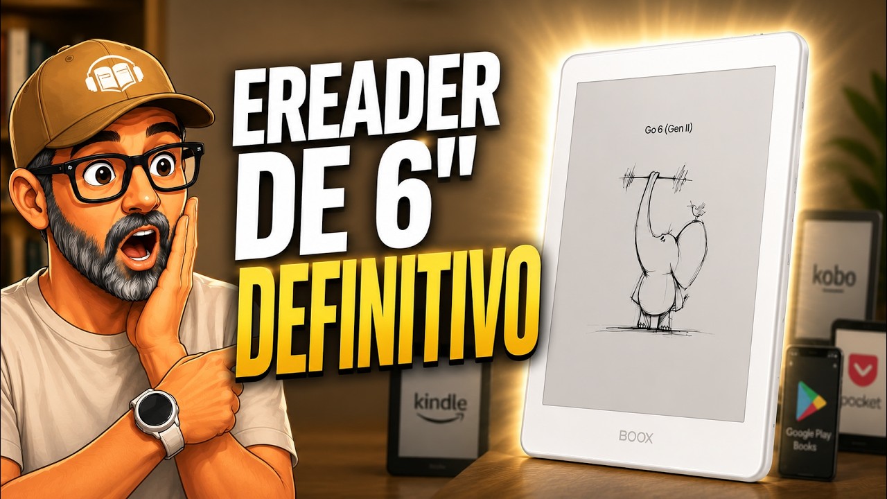 ¡SE ACERCA EL EREADER MÁS PREMIUM DE 6" Y HACE DE TODO! 😱