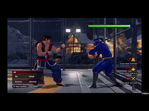 VF5US - Akira Yuki's wall string clear edge.