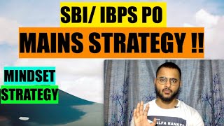 SBI PO Mains Strategy | How to Prepare for IBPS PO Mains  | How to Crack SBI PO in First Attempt ?