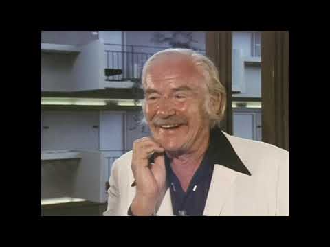 Actor Will Geer (Grandpa Walton)