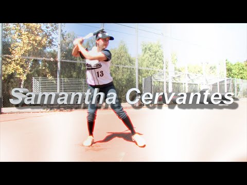 2021 Samantha Cervantes GPA - Athletic Shortstop Softball Skills Video - Socal Athletics McCarthy