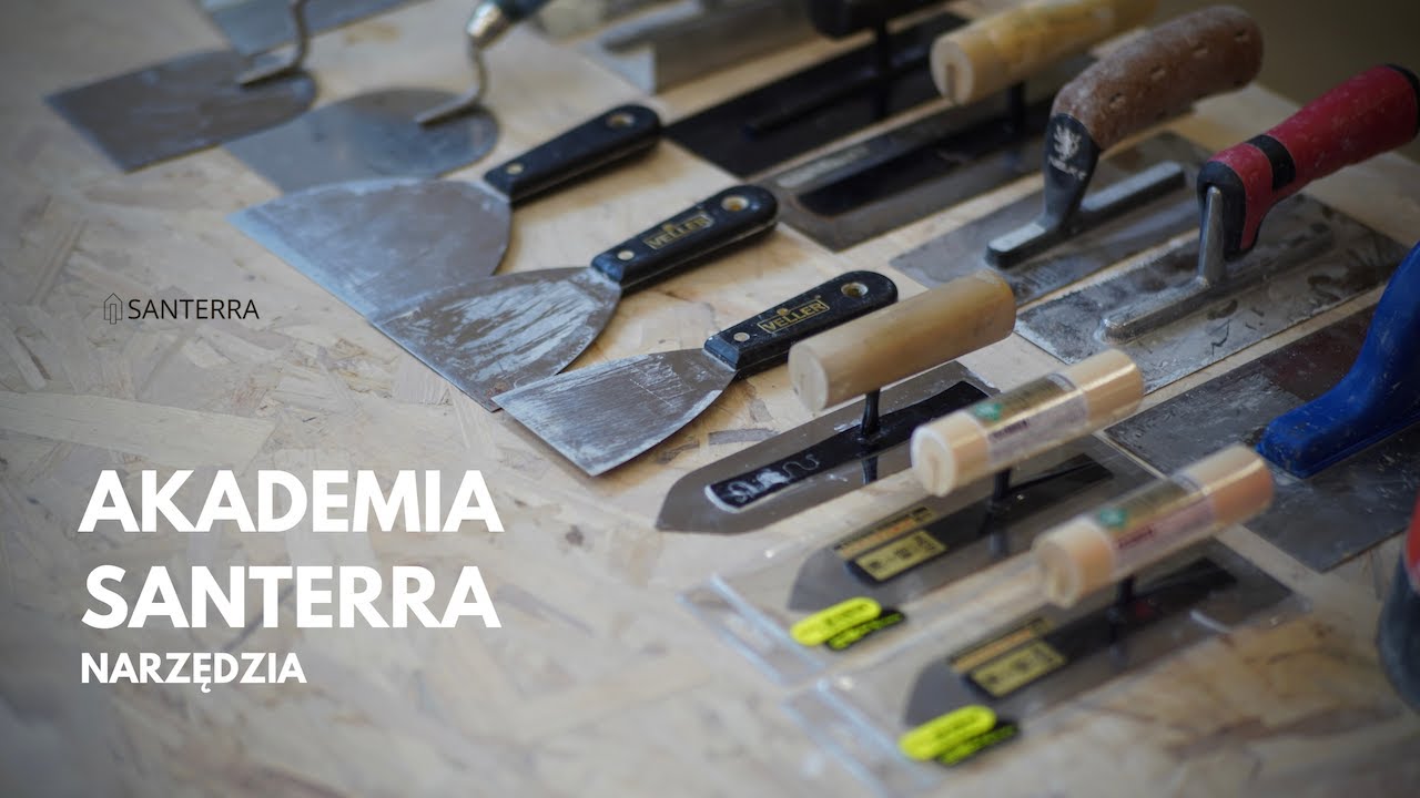 AKADEMIA SANTERRA #1 - jakie narzędzia ręczne do tynków glinianych? [4K]