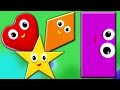 Формы песни образовательных видео дети обучения Learn Shap