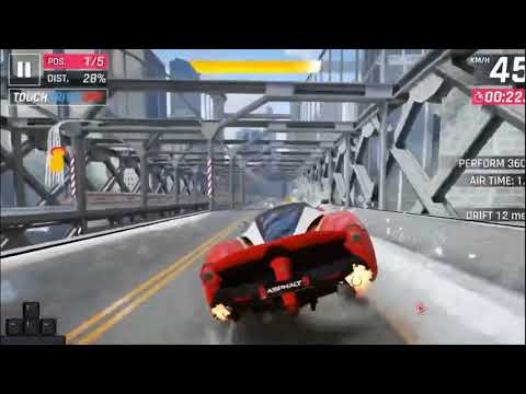 Asphalt 9 - Danny VG got knocked down (highlights, footage by Brenton)
