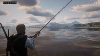 Fishing on Red Redemption 2 on PC