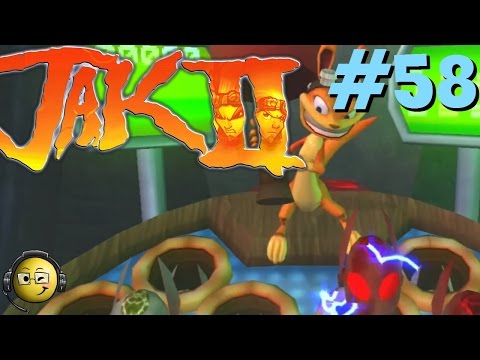Let's Play Jak II (Blind) Part 58: Whack a Metal Head! (Feat Alyssafoxah)
