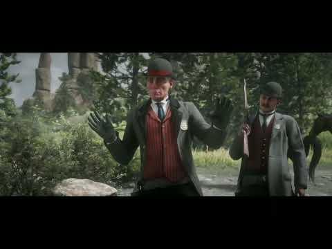 Arthur and Jack being absolute sigma males by completely ignoring Agent Milton