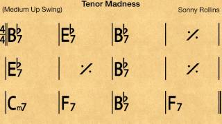 Tenor Madness - Backing track / Play-along