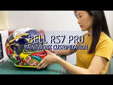 BELL RS7 PRO | ASMR | Made In Malaysia | Metallic Paints | Helmet Paintwork Process [ENG SUB]